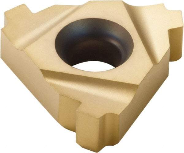Seco - 22ER External Right Hand 5 API Buttress 2.5 Laydown Threading Insert - Grade CP500, TiAlN/TiN Coated Carbide, 12.7mm Inscribed Circle - Eagle Tool & Supply