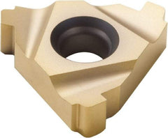 Seco - 22NR Internal Right Hand 5 API Buttress 2.5 Laydown Threading Insert - Grade CP300, TiAlN/TiN Coated Carbide, 12.7mm Inscribed Circle - Eagle Tool & Supply