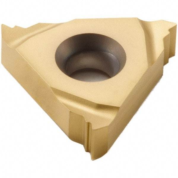 Seco - 16ER External Right Hand 16 UN Laydown Threading Insert - Grade CP200, TiAlN/TiN Coated Carbide - Eagle Tool & Supply
