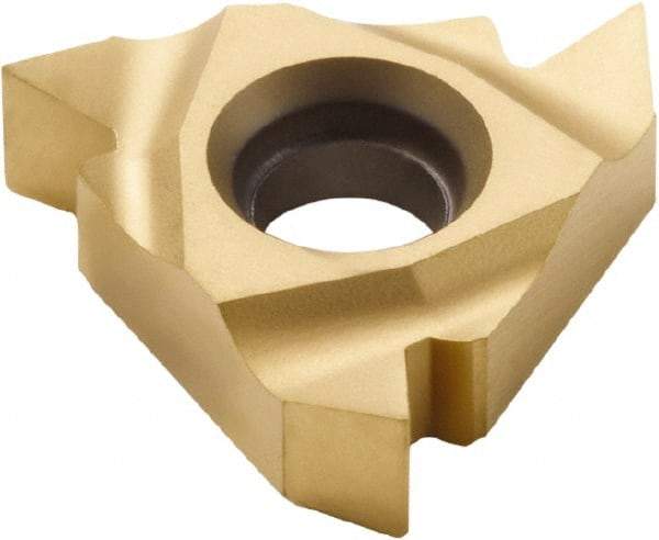Seco - 22NR Internal Right Hand 7-5 Partial Profile 60° Laydown Threading Insert - Grade CP200, TiAlN/TiN Coated Carbide - Eagle Tool & Supply