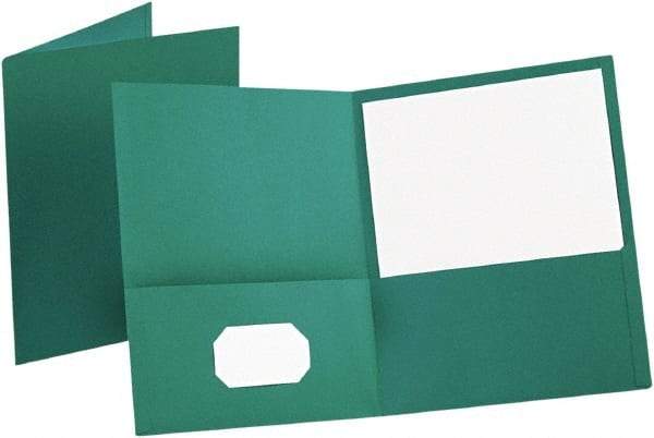 OXFORD - 8-1/2" Long x 11" Wide Pocket - Teal - Eagle Tool & Supply