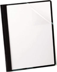 OXFORD - 11" Long x 8" Wide Report Cover - Black - Eagle Tool & Supply