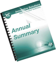 FELLOWES - 11" Long x 8" Wide Binding System Cover - Clear - Eagle Tool & Supply