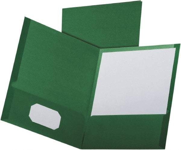 OXFORD - 8-1/2" Long x 11" Wide Pocket - Hunter Green - Eagle Tool & Supply