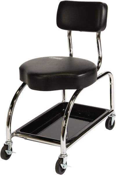 ShopSol - Swivel & Adjustable Stools Type: Repair/Maintenance Stool Base Type: Tubular Steel - Eagle Tool & Supply