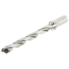 Iscar - 20mm to 20.9mm Diam, 12xD, 240mm Max Depth, 25mm Shank Diam, 327.6mm OAL, Replaceable-Tip Drill - FCP, ICK, ICK-2M, ICM, ICN, ICP, iCP-2M Insert, 20 Seat Size, 45390630 Toolholder, Series SumoCham - Eagle Tool & Supply