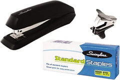 Swingline - 15 Sheet Full Strip Desktop Stapler - Black - Eagle Tool & Supply