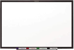 Quartet - 36" High x 48" Wide Dry Erase - Melamine, Includes Dry-Erase Marker & Mounting Hardware - Eagle Tool & Supply
