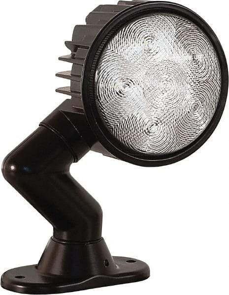 Buyers Products - 12 to 24 Volt, Clear Flood Beam Light - 1.5 Amps, 1,350 Lumens, 6 LED Lamp - Eagle Tool & Supply