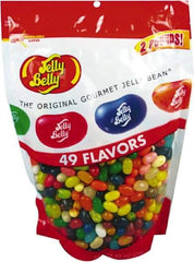 Jelly Belly - Candy - Candy, 49 Assorted Flavors, 2lb Bag - Eagle Tool & Supply