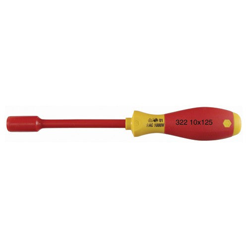 INSULATED NUT DRIVER 16.0 × 125MM - Eagle Tool & Supply