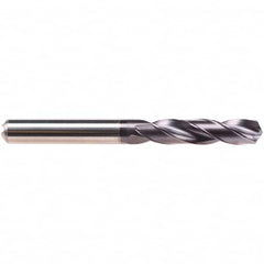 Emuge - 10mm 140° Spiral Flute Solid Carbide Screw Machine Drill Bit - Eagle Tool & Supply