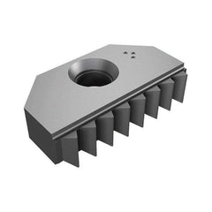 Iscar - 19 TPI, Internal/External Thread, BSPT Standard, MT LNHT Grade IC908 Thread Mill Insert - Carbide, TiAlN Coating - Eagle Tool & Supply