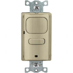 Hubbell Wiring Device-Kellems - Motion Sensing Wall Switches Switch Type: Occupancy or Vacancy Sensor Sensor Type: Ultasonic; Infared - Eagle Tool & Supply