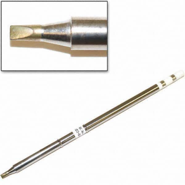 Hakko - Soldering Iron Tips Type: Chisel Tip For Use With: FM-203;FM-204;FM-205;FM-951 & FM-206 Stations - Eagle Tool & Supply