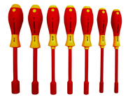 Insulated Nut Driver Metric Set Includes: 5.0 - 13.0mm. 7 Pieces - Eagle Tool & Supply