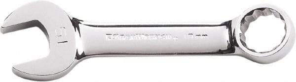 GearWrench - 16mm 12 Point Combination Wrench - 4-13/16" OAL, Steel, Full Polish Finish - Eagle Tool & Supply