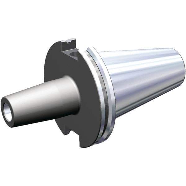 Kennametal - 44.45mm Shank Diam, 15.88mm Hole Diam, CAT40 Taper Shank Shrink Fit Tool Holder & Adapter - 80mm Projection, 27mm Nose Diam, 40mm Clamping Depth, Through Coolant - Exact Industrial Supply