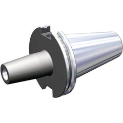 Kennametal - 44.45mm Shank Diam, 15.88mm Hole Diam, CAT40 Taper Shank Shrink Fit Tool Holder & Adapter - 80mm Projection, 27mm Nose Diam, 40mm Clamping Depth, Through Coolant - Exact Industrial Supply