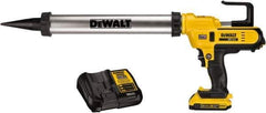 DeWALT - 29 oz Full Barrel Battery Caulk/Adhesive Applicator - Use with 10 to 20 oz Sausage Packs - Eagle Tool & Supply