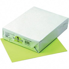 Pacon - 8-1/2" x 11" Lime Colored Copy Paper - Use with Laser Printers, Copiers, Inkjet Printers - Eagle Tool & Supply