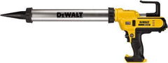 DeWALT - 29 oz Full Barrel Battery Caulk/Adhesive Applicator - Use with 29 oz Adhesive Cartridges - Eagle Tool & Supply