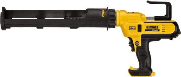 DeWALT - 29 oz Half Barrel Battery Caulk/Adhesive Applicator - Use with 29 oz Adhesive Cartridges - Eagle Tool & Supply