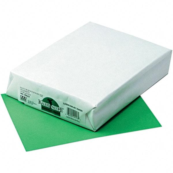 Pacon - 8-1/2" x 11" Emerald Green Colored Copy Paper - Use with Laser Printers, Copiers, Inkjet Printers - Eagle Tool & Supply