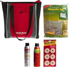 PRO-SAFE - Emergency Preparedness Kits Type: Zika Prevention Kit Contents: Insect Repellent; Permethrin Spray; Mosquito Bed Net; Standing Water Treatment Tablets - Eagle Tool & Supply