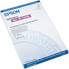 Epson - 11" x 17" Bright White Photo Paper - Use with Inkjet Printers - Eagle Tool & Supply