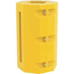 Vestil - 24" Wide x 24" Deep x 42" High, Steel Column Protector - Fits 10" Columns, Yellow - Eagle Tool & Supply