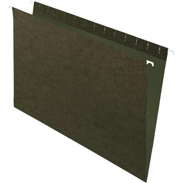 Pendaflex - 9-1/2 x 16", Legal, Standard Green, Hanging File Folder - 11 Point Stock, Straight Tab Cut Location - Eagle Tool & Supply