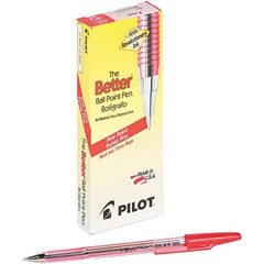 Pilot - Conical Ball Point Pen - Red - Eagle Tool & Supply