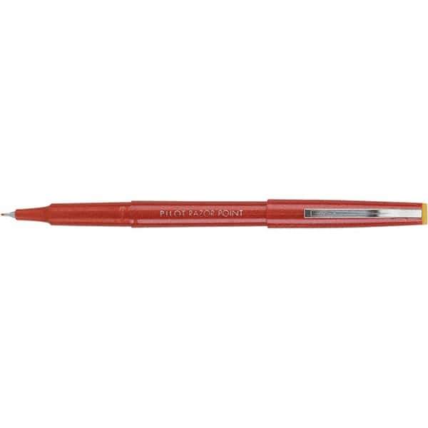 Pilot - Needle Porous Point Pen - Red - Eagle Tool & Supply