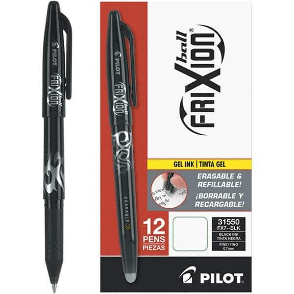 Pilot - Conical Gel Roller Ball Pen - Black - Eagle Tool & Supply