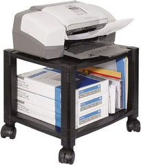 Kantek - Black Printer/Copier Stand - Use with Printer, Paper - Eagle Tool & Supply