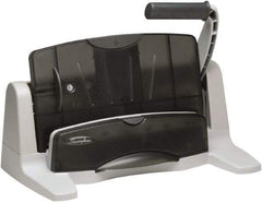 Swingline - Paper Punches Type: 40 Sheet Two-to-Seven-Hole Punch Color: Black/Gray - Eagle Tool & Supply