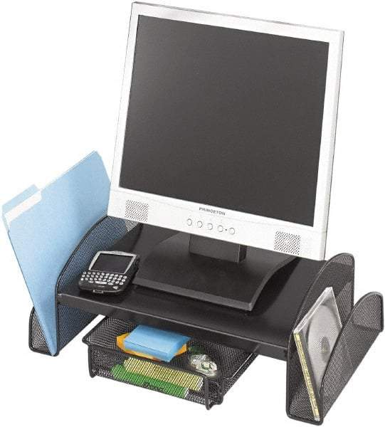 Safco - Black Printer/Copier Stand - Use with Monitor - Eagle Tool & Supply