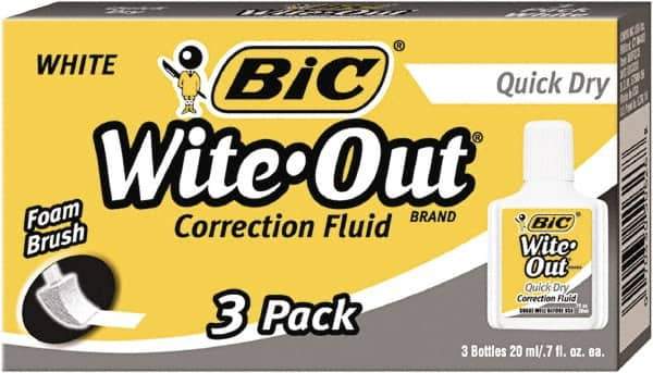 Bic - Correction Fluids Foam Applicator - 20 ml - Eagle Tool & Supply