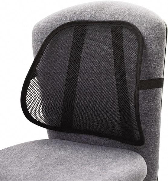 Safco - Black Backrest - For Chairs - Eagle Tool & Supply