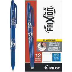 Pilot - Conical Gel Roller Ball Pen - Blue - Eagle Tool & Supply
