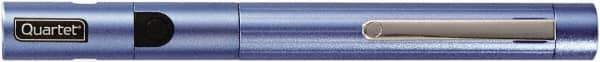 Quartet - Metal Pen Size Laser Pointer - Blue, 2 AAA Batteries Included - Eagle Tool & Supply