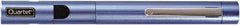 Quartet - Metal Pen Size Laser Pointer - Blue, 2 AAA Batteries Included - Eagle Tool & Supply