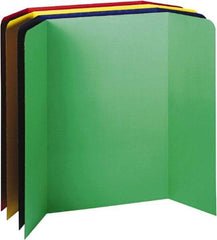 Pacon - Spotlight Corrugated Presentation Display Boards, 48 x 36, Assorted, 4/Carton, Display Board - Use with Science Fairs, Booths & Displays - Eagle Tool & Supply
