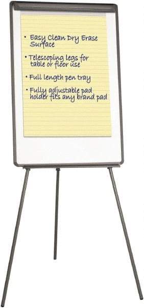 ICEBERG - Dry Erase Easel - 41 to 72" High - Eagle Tool & Supply