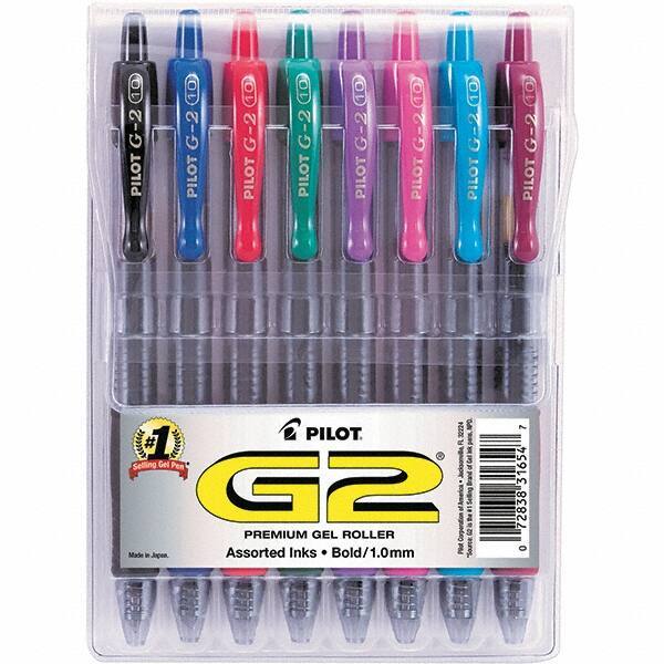 Pilot - Conical Roller Ball Pen - Assorted Colors - Eagle Tool & Supply