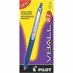 Pilot - Conical Roller Ball Pen - Blue - Eagle Tool & Supply