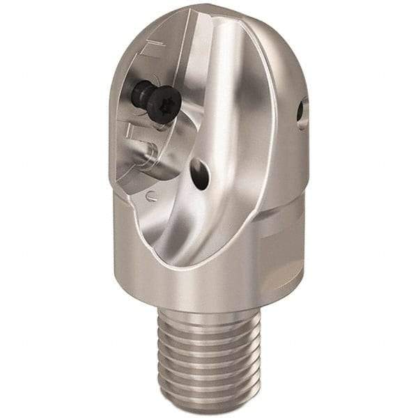 Seco - 40mm Cut Diam, 35mm Max Depth of Cut, 54.9mm OAL, Indexable Ball Nose End Mill - 54.9mm Head Length, M20 Combimaster Shank, R218.20 Toolholder, 218.20 Insert - Eagle Tool & Supply