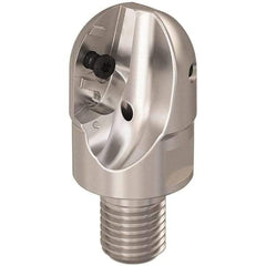 Seco - 40mm Cut Diam, 35mm Max Depth of Cut, 54.9mm OAL, Indexable Ball Nose End Mill - 54.9mm Head Length, M20 Combimaster Shank, R218.20 Toolholder, 218.20 Insert - Eagle Tool & Supply