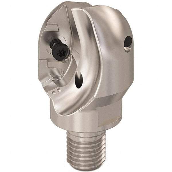 Seco - 50mm Cut Diam, 44mm Max Depth of Cut, 64.87mm OAL, Indexable Ball Nose End Mill - 64.87mm Head Length, M20 Combimaster Shank, R218.20 Toolholder, 218.20 Insert - Eagle Tool & Supply